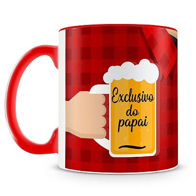 Caneca Personalizada Exclusivo do Papai