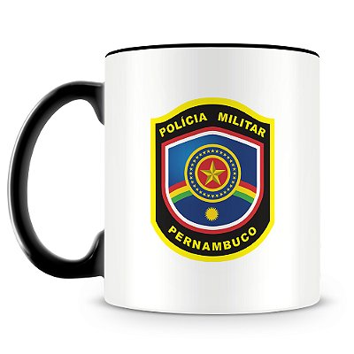 Caneca Polícia Militar de Pernambuco (Com Nome)