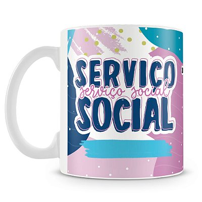 Caneca Personalizada Flork Serviço Social