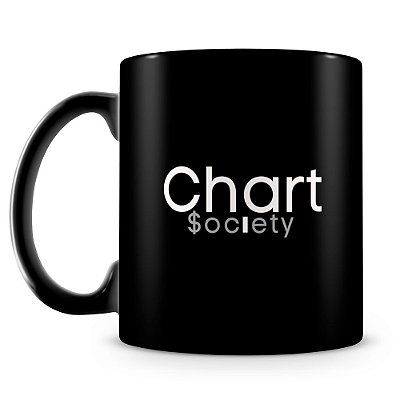 Caneca Chart Society (100% Preta)