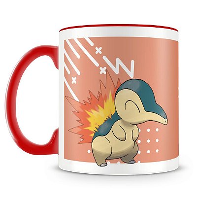 Caneca Personalizada Pokémon Cyndaquil