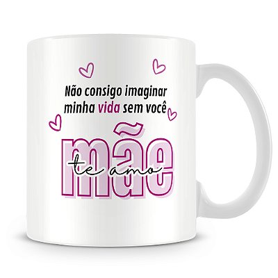 Caneca Mãe de Coração