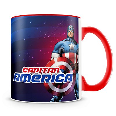 Caneca Capitão América (Mod.3)