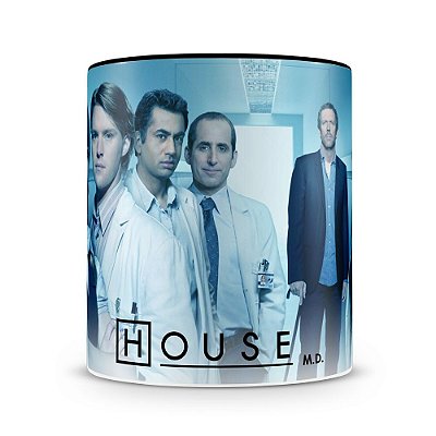 Caneca Personalizada Doctor House (Mod.1)