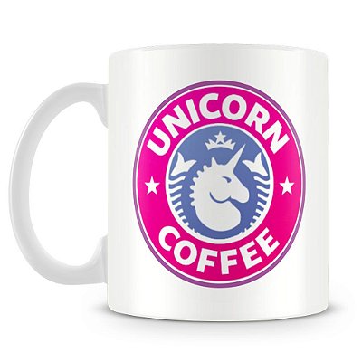 Caneca Personalizada Unicórnio Coffee