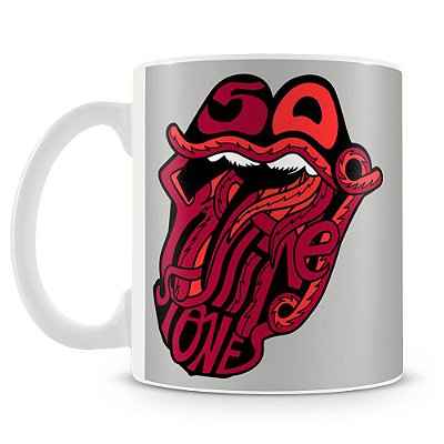 Caneca Personalizada Rolling Stones (Mod.1)