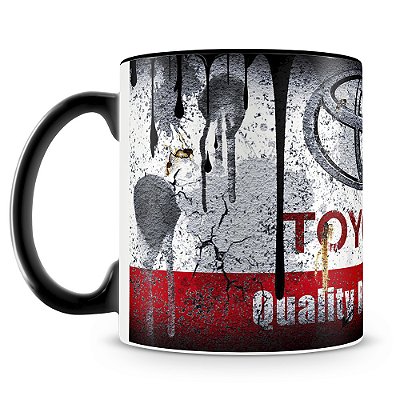 Caneca Lata de Óleo Toyota
