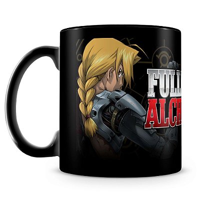 Caneca Personalizada Fullmetal Alchemist (100% Preta)