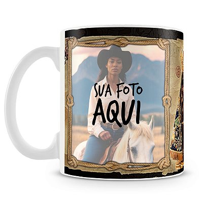 Caneca Cowboy Mod.3 (Com Foto)