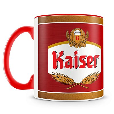 Caneca com Estampa da Cerveja Kaiser