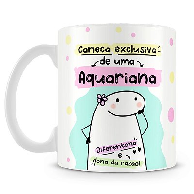 Caneca Flork - Signo de Aquário