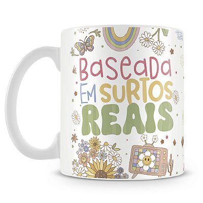 Caneca Baseada Em Surtos Reais