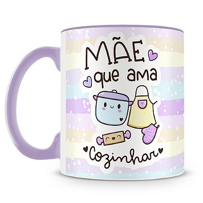 Caneca Mãe que Ama Cozinhar