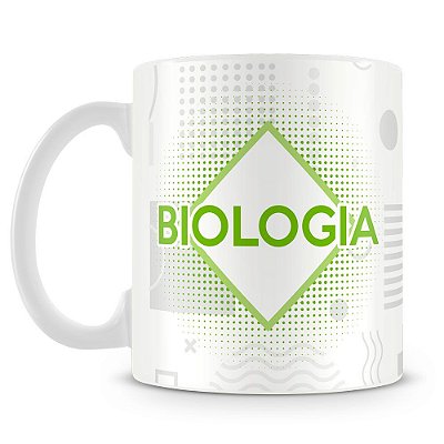 Caneca Personalizada Biologia (Com Nome)