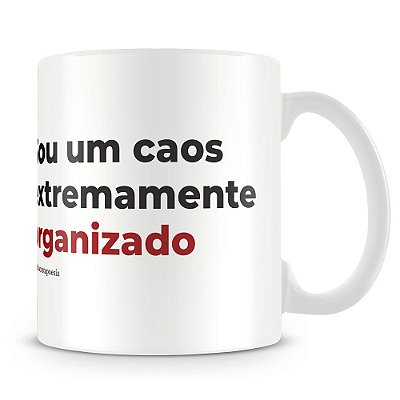 Caneca Caos Intenso