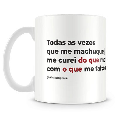 Caneca Coração Remendado