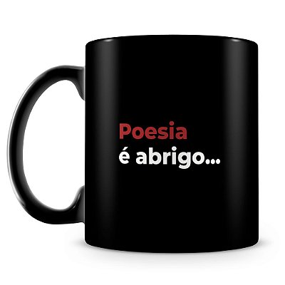 Caneca Abrigo (100% Preta)