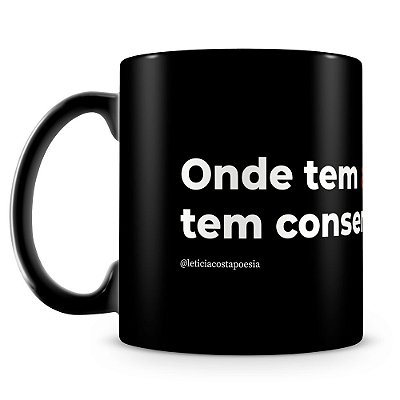 Caneca Amor Próprio (100% Preta)