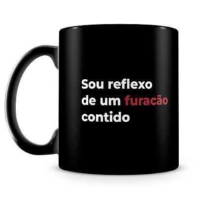 Caneca Furacão Contido (100% Preta)