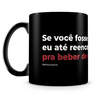 Caneca Veneno ou Remédio II (100% Preta)