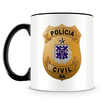 Caneca Polícia Civil da Bahia