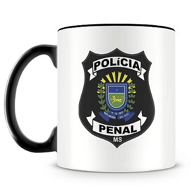Caneca Polícia Penal de Mato Grosso do Sul