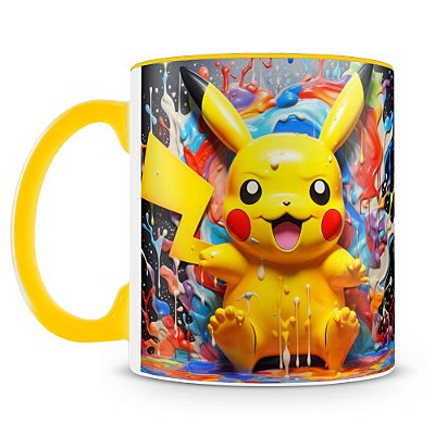 Caneca Pikachu 3D (Mod.1)
