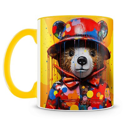 Caneca Urso Paddington 3D (Mod.2)