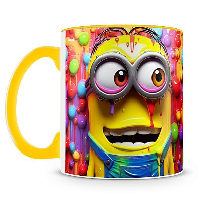 Caneca Minions 3D (Mod.2)