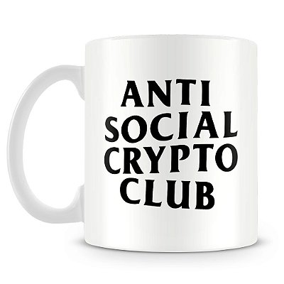 Caneca Anti Social Crypto Club