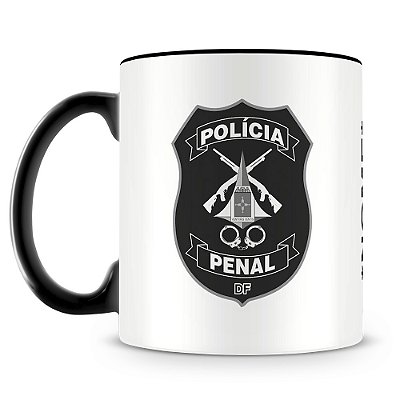 Caneca Polícia Penal do Distrito Federal (Com Nome)