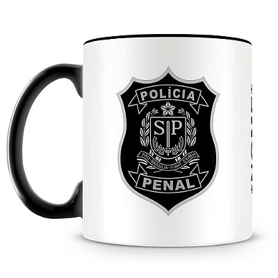 Caneca Polícia Penal de São Paulo (Com Nome)