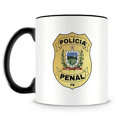 Caneca Polícia Penal da Paraíba