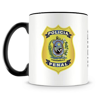 Caneca Polícia Penal de Pernambuco (Com Nome)