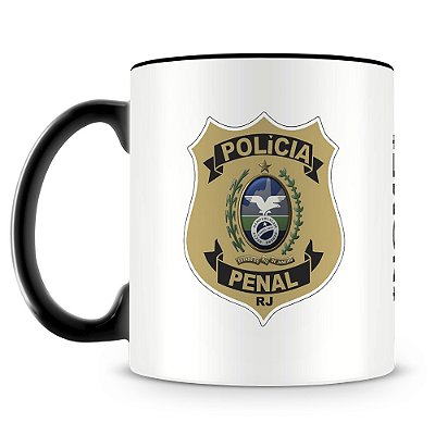 Caneca Polícia Penal do Rio de Janeiro (Com Nome)