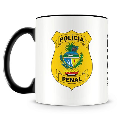 Caneca Polícia Penal de Goiás (Com Nome)