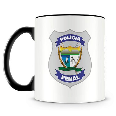 Caneca Polícia Penal de Roraima (Com Nome)