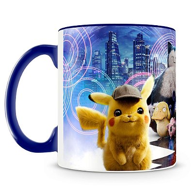 Caneca Personalizada Detetive Pikachu (Mod.1)