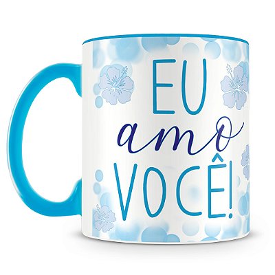 Stitch e Angel - Eu Amo Você (Azul)