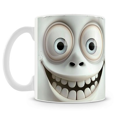 Caneca Caras e Bocas Feliz (Mod.1)