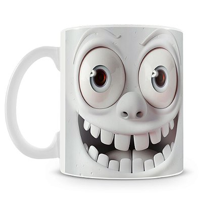 Caneca Caras e Bocas Feliz (Mod.2)