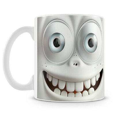 Caneca Caras e Bocas Feliz (Mod.3)