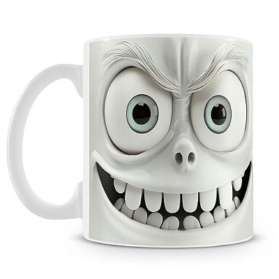 Caneca Caras e Bocas Maligno