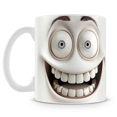 Caneca Caras e Bocas Super Feliz