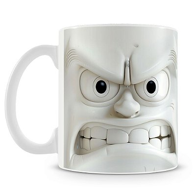 Caneca Caras e Bocas Zangado (Mod.2)