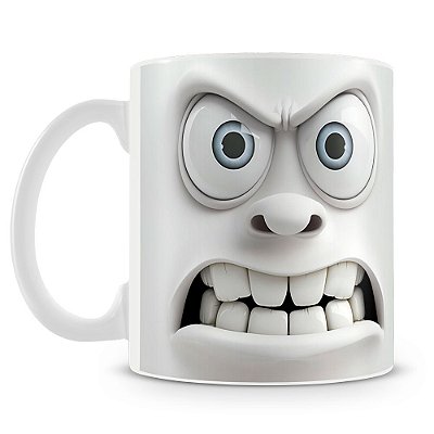 Caneca Caras e Bocas Zangado (Mod.5)