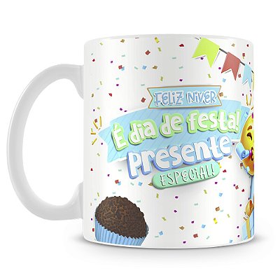 Caneca Aniversário é Pique (Mod.1)