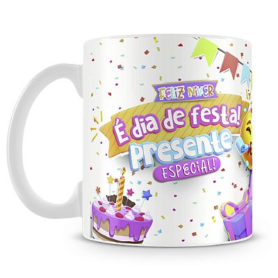 Caneca Aniversário é Pique (Mod.2)