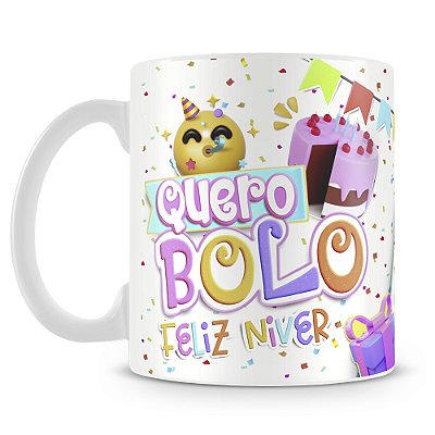 Caneca Aniversário é Pique (Mod.3)