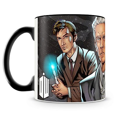 Caneca Personalizada Doctor Who Comics (Mod.1)